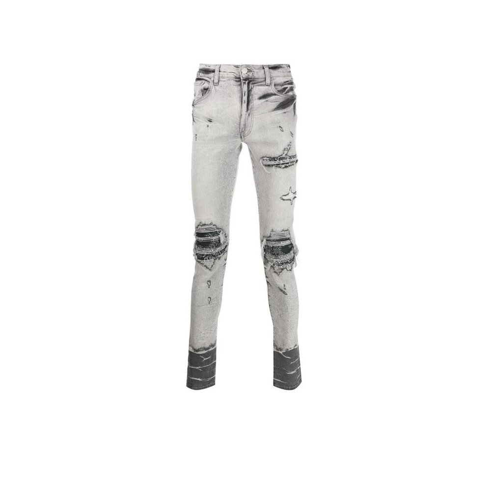 AMIRI Distressed Slim Fit Jeans